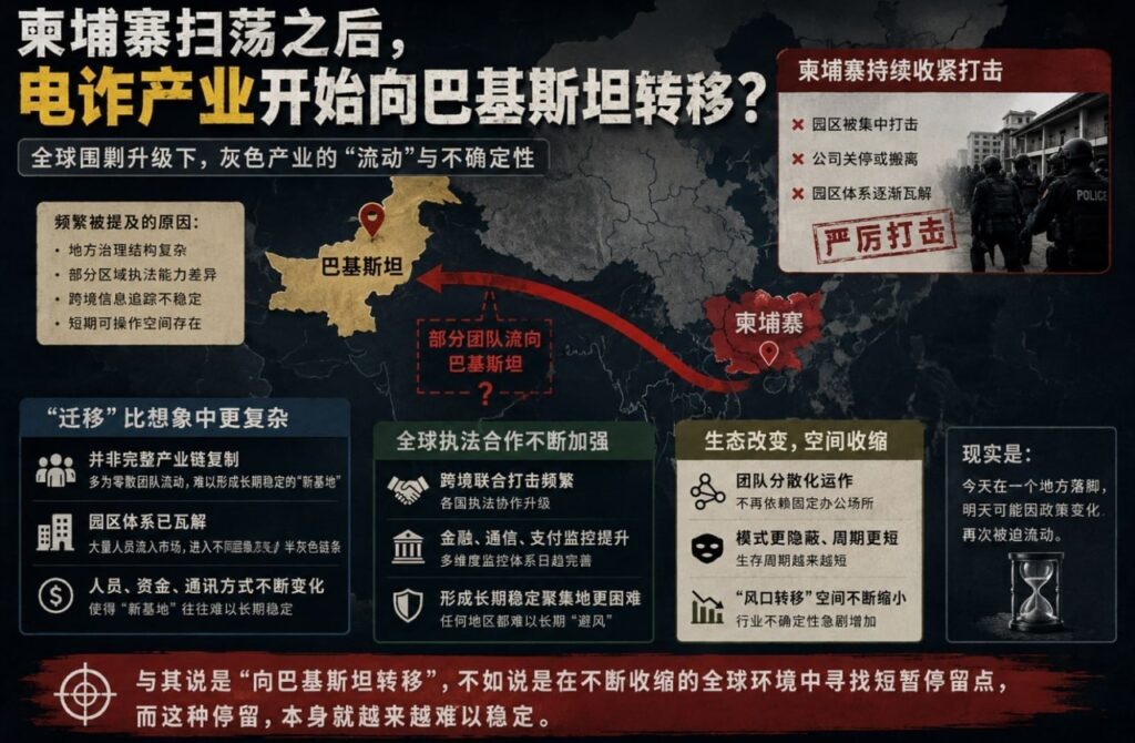 柬埔寨扫荡之后，电诈产业开始向巴基斯坦转移？-博彩活动-博彩彩金网-博彩论坛
